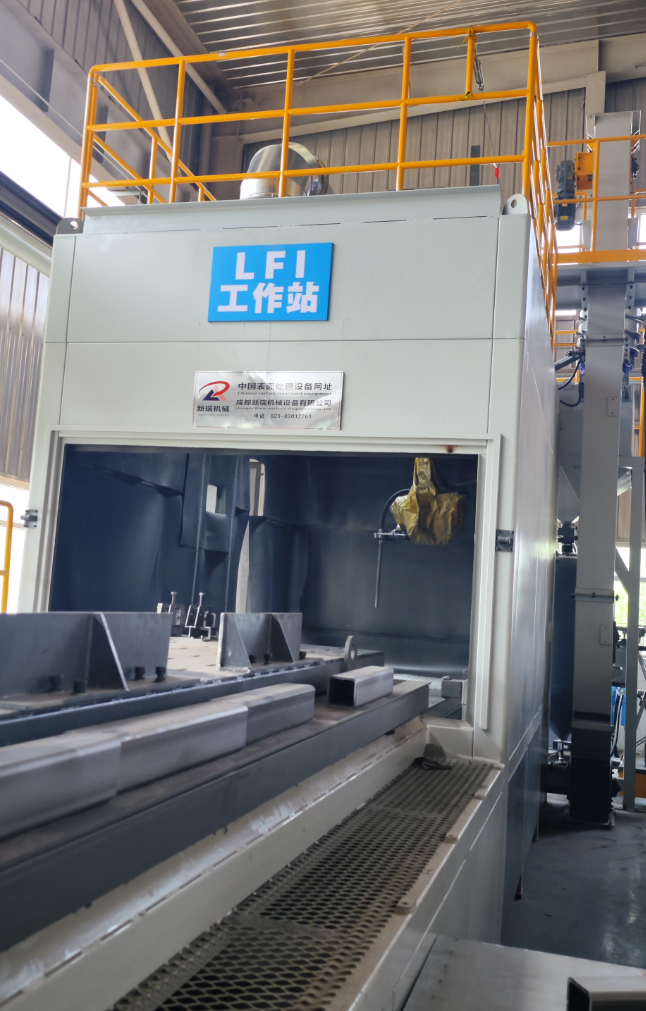 佛山大口径喷砂机 适合大型工件处理