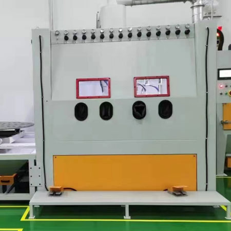 佛山高效生产，从箱体手动喷砂机开始，提升零部件质量